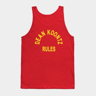 Dean Koontz Rules! Tank Top